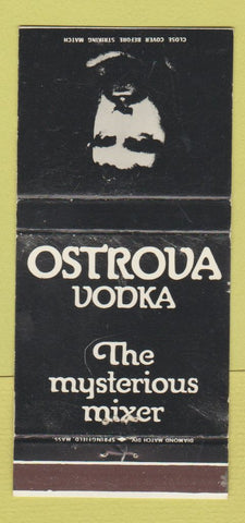 Matchbook Cover - Ostrova Vodka WEAR 30 Strike