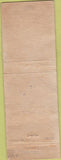Matchbook Cover - Maintenence E.M. Club Military WORN