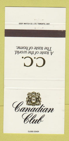 Matchbook Cover - Canadian Club Whiskey 30 Strike
