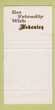 Matchbook Cover - Schenley Liquor Silver Golden Wedding 30 Strike