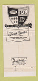 Matchbook Cover - Pete Fountain's French Quarter Inn New Orleans LA 30 Strike