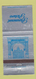 Matchbook Cover - Paramount Pictures Movies WEAR 30 Strike