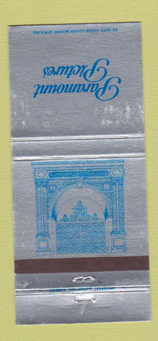 Matchbook Cover - Paramount Pictures Movies WEAR 30 Strike