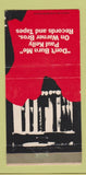 Matchbook Cover - Paul Kelly Don't Burn Me Album Warner Bros WEAR 30 Strike