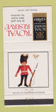 Matchbook Cover - Royal Reserve Liquor Whiskey QC Canada 30 Strike