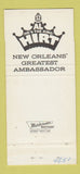 Matchbook Cover - Al Hirt New Orleans LA music 30 Strike
