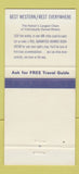 Matchbook Cover - Tropicana Inn Route 66 Oklahoma City OK 30 Strike