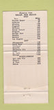 Matchbook Cover - Colonial Motel Gallup NM Route 66 WEAR 30 Strike