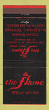 Matchbook Cover - Flame Steak House Countryside Oakbrook IL Palm Beach 30 Strike