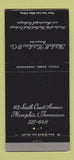 Matchbook Cover - Mitchell Hutchins Memphis TN Investments Stocks 30 Strike
