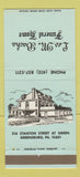 Matchbook Cover - Leo M Bacha Funeral Home Greensburg PA 30 Strike