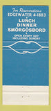 Matchbook Cover - Villa Sweden Smorgasbord Chicago IL 30 Strike