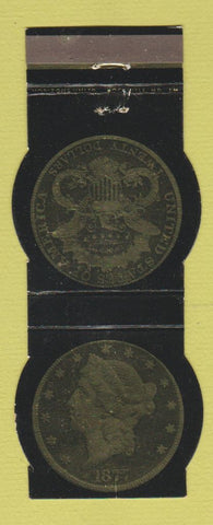 Matchbook Cover - Washington Gold Exchange Washington DC Contour