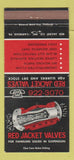 Matchbook Cover - Red Jacket Valves Carnegie PA 30 Strike