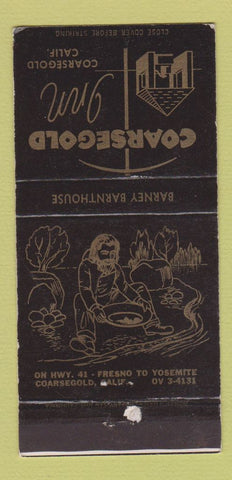 Matchbook Cover - Coarsegold Inn CA WEAR 30 Strike