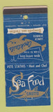 Matchbook Cover - Seafood Grotto Bellflower CA 30 Strike