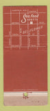 Matchbook Cover - Seafood Grotto Bellflower CA 30 Strike