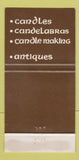 Matchbook Cover - Candle Corner San Francisco CA 30 Strike