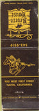 Matchbook Cover - Revere House Tusin CA WORN
