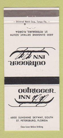 Matchbook Cover - Outrigger Inn St Petersburg FL 30 Strike