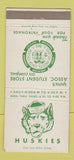 Matchbook Cover - East Los Angeles CA Junior College Huskies 30 Strike