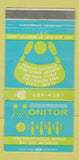 Matchbook Cover - Monitor Lanes Bowling Bay City MI WEAR 30 Strike
