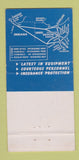 Matchbook Cover - Freight Inc Trucking Akron OH 30 Strike
