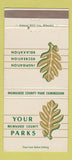 Matchbook Cover - Milwaukee County Parks WI 30 Strike