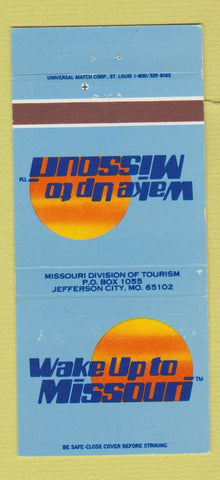Matchbook Cover - Missouri Tourism Jefferson City MO #1 30 Strike