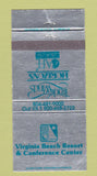 Matchbook Cover - Virginia Beach Resort VA WEAR 30 Strike