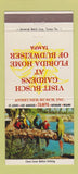 Matchbook Cover - Busch Gardens Tampa FL parrots  30 Strike