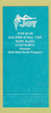 Matchbook Cover - Joy Men's Club Austin TX girlie 30 Strike