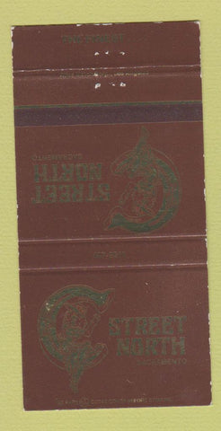 Matchbook Cover - C Street North Sacramento CA girlie WEAR 30 Strike