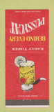 Matchbook Cover - Early Times Whiskey Pussycat Louisville KY 30 Strike