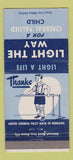 Matchbook Cover - Cerebral Palsy Association Omaha NE 30 Strike