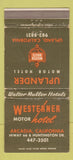 Matchbook Cover - Uplander Motor Hotel Upland CA WEAR 30 Strike
