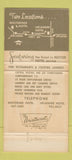 Matchbook Cover - Uplander Motor Hotel Upland CA WEAR 30 Strike