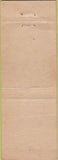 Matchbook Cover - Hotel Lenhart Sacramento CA