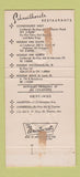 Matchbook Cover - Schneithorst Restaurant ST Louis MO 30 Strike