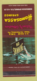 Matchbook Cover - Homosassa Springs FL 30 Strike