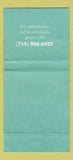 Matchbook Cover - Disneyland Hotel Anaheim CA WEAR 30 Strike