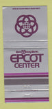 Matchbook Cover - Walt Disney World FL Epcot Center 30 Strike