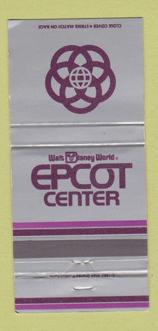Matchbook Cover - Walt Disney World FL Epcot Center 30 Strike