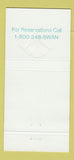 Matchbook Cover - Walt Disney World Swan FL 30 Strike