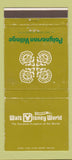 Matchbook Cover - Walt Disney World FL Polynesian Village WEAR 30 Strike
