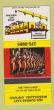 Matchbook Cover - Mississauga Tavern ON strip club girlie 30 Strike