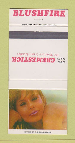 Matchbook Cover - Blushfire Lipstick girlie 30 Strike