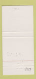 Matchbook Cover - Lasso Lounge Miami Beach FL girlie 30 Strike