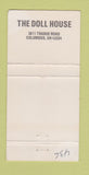 Matchbook Cover - Doll House Strip Club Columbus OH girlie 30 Strike