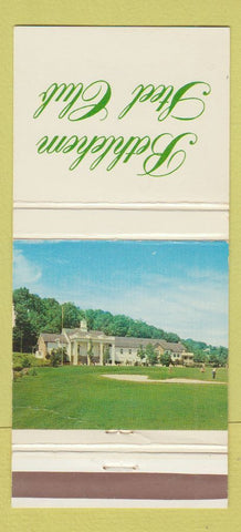 Matchbook Cover - Bethlehem Steel Club PA 30 Strike